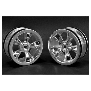 RPM  N2O Chrome Resto-Mod 5 Spoke Sedan Wheels (1 pair) RPM81553