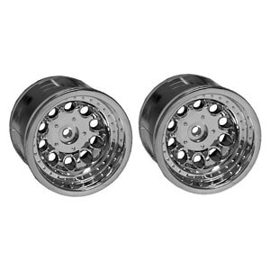 RPM  2.2 Revolver Wheels for Traxxas Rustler/Stampede (Front) Chrome RPM82063
