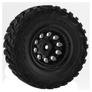 RPM  Revolver Wheels for Traxxas Slash 2wd Front or Nitro Slash Black RPM82322