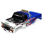 Traxxas Bigfoot No. 1 Flame Officially Licensed Replica (Painted Decals Applied) Body Pre-Painted