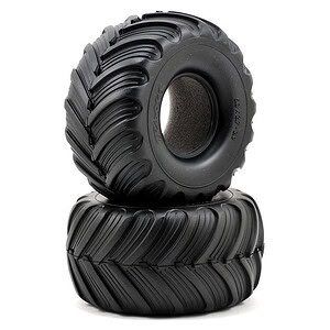 Traxxas Tires Terra Groove (dual profile 5.3x2.7- 2.0) (2)/ foam inserts (2)