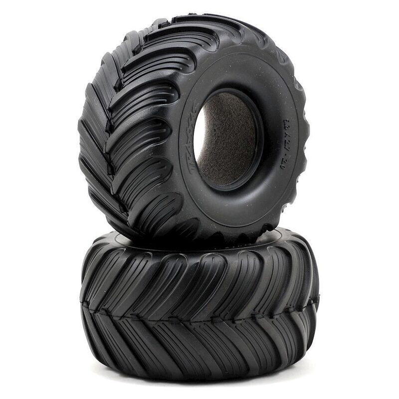 Traxxas Tires Terra Groove (dual profile 5.3x2.7- 2.0) (2)/ foam inserts (2) - tra3667-jpg Traxxas Tires Terra Groove (dual profile 5.3x2.7- 2.0) (2)/ foam inserts (2)