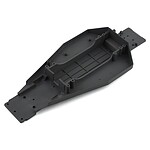 Traxxas Lower Chassis (Grey) (166mm Batt Comp) (For #3725R ESC Plate) TRA3722R