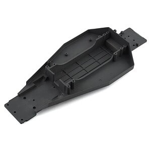 Traxxas Lower Chassis (Grey) (166mm Batt Comp) (For #3725R ESC Plate) TRA3722R