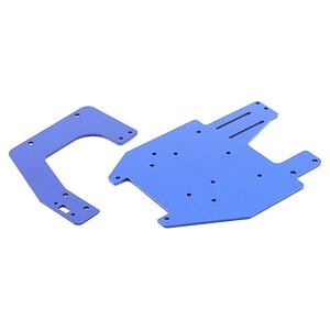 Traxxas Chassis plates T6 aluminum (front and rear) TRA4130