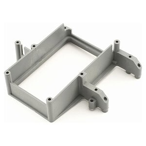 Traxxas Fuel tank box (holder)/ throttle servo mount (grey) TRA4432A