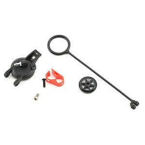 Traxxas Pull ring (1)/ fuel tank cap (1)/ engine shut-off clamp (1)/ 3x10 BCS (1) TRA5547