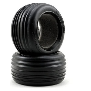 Traxxas Tires Ribbed 2.8 (2)/ foam inserts (2)