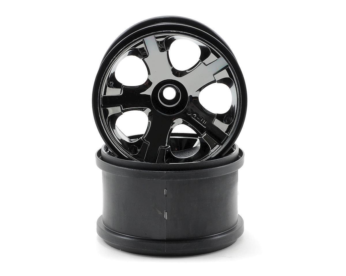 Traxxas Wheels All-Star 2.8 (black chrome) (nitro front) (2)