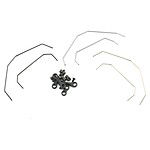 Traxxas Sway bar kit (front and rear) (includes sway bars and linkage) TRA5589X