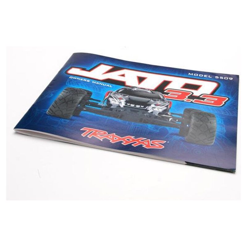 Traxxas Owners Manual Jato 3.3 TRA5598 - tra5598-jpg Traxxas Owners Manual Jato 3.3 TRA5598