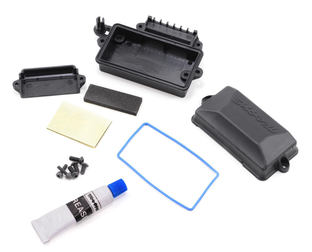 Traxxas Sealed Receiver Box w/Foam Pad (Fits E-Maxx/E-Revo/Summit) TRA5624 - tra5624-jpg Traxxas Sealed Receiver Box w/Foam Pad (Fits E-Maxx/E-Revo/Summit) TRA5624