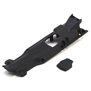 Traxxas Skidplate transmission nylon (black)/ cover TRA5637X