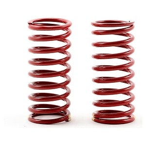 Traxxas Spring shock (red) (GTR) (4.9 rate double yellow stripe) (1 pair) TRA5648