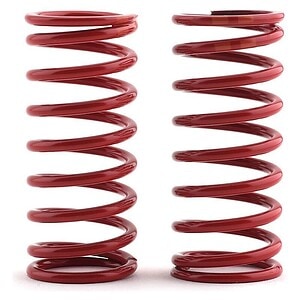 Traxxas Spring shock (red) (GTR) (5.4 rate double orange stripe) (1 pair) TRA5649