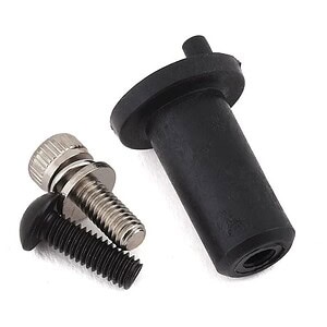 Traxxas Motor mount hinge post/ 4x12mm BCS (1)/ 4x10mm CS with split and flat washer (1) TRA5661