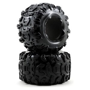 Traxxas Tires Canyon AT 3.8 (2)/ foam inserts (2)