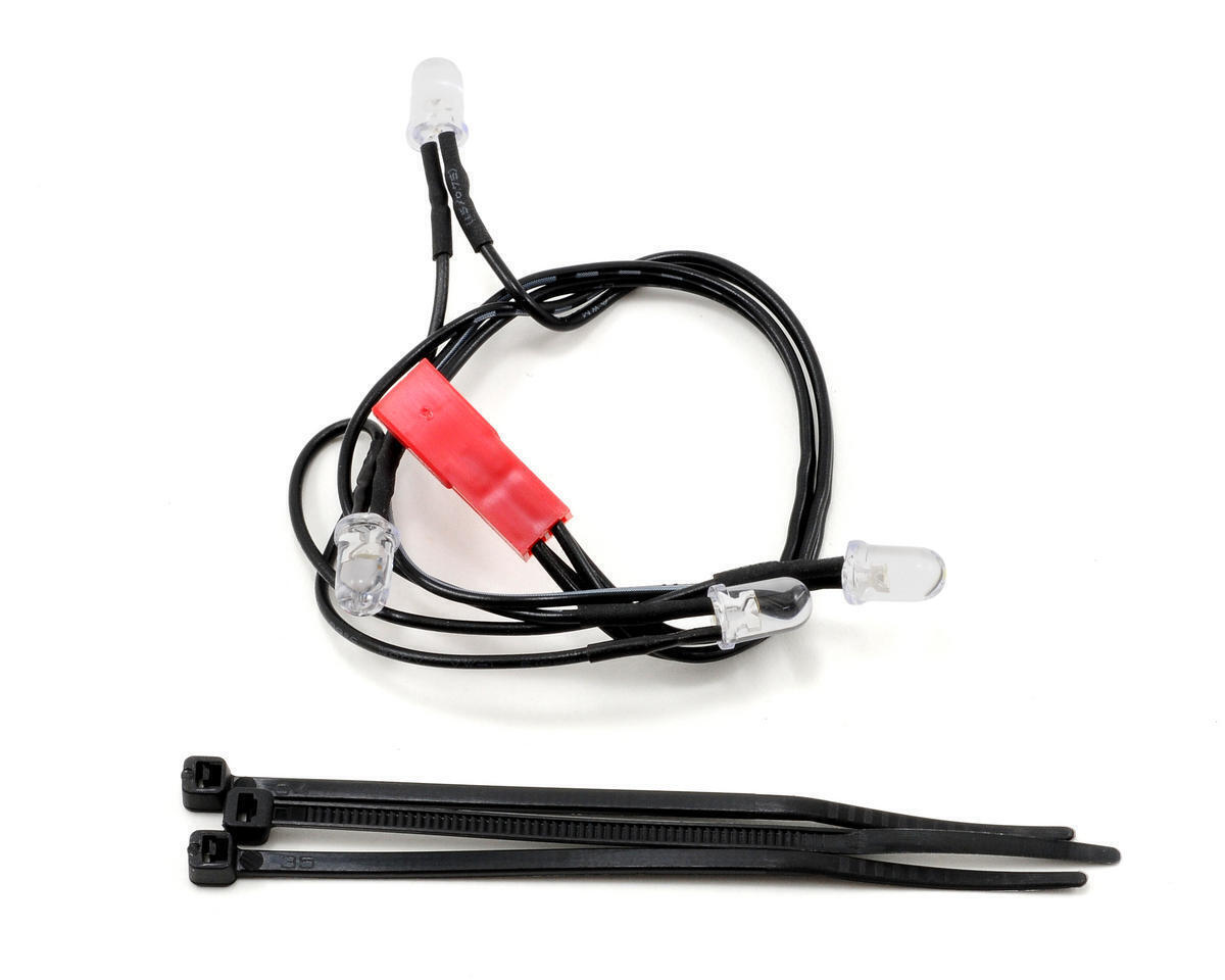 Traxxas LED lights front harness (4 clear lights) Summit TRA5689
