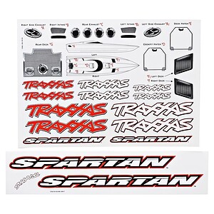 Traxxas Decal sheet Spartan TRA5713