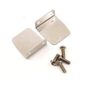 Traxxas Trim tab (2)/ 4x12mm BCS (stainless) (4) TRA5730