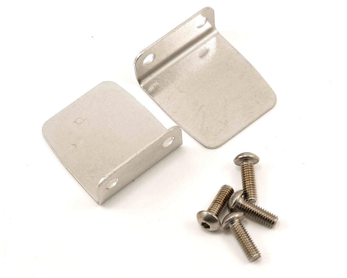 Traxxas Trim tab (2)/ 4x12mm BCS (stainless) (4) TRA5730