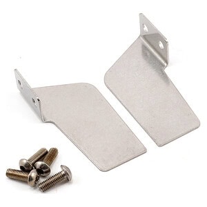 Traxxas Turn fins left and right/ 4x12mm BCS (stainless) (4) TRA5732