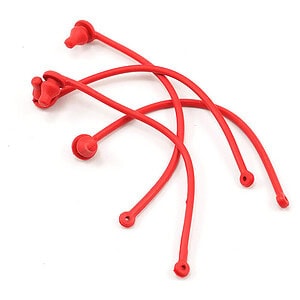 Traxxas Body clip retainer red (4) TRA5752