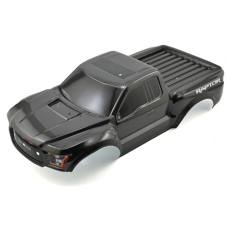 Traxxas 2017 Ford Raptor Black (Heavy Duty) with Decals Body Pre-Painted