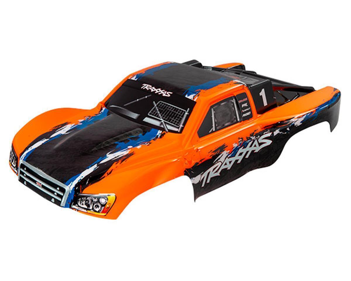Traxxas Slash 4X4 Orange (Painted Decals Applied) Body Pre-Painted