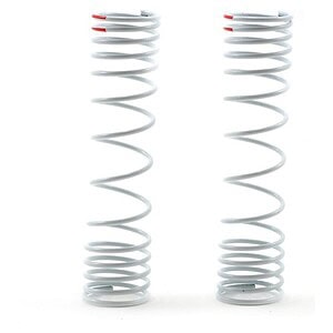 Traxxas Springs rear (white) (progressive rate) (2) (for Slash big bore shocks) TRA5859