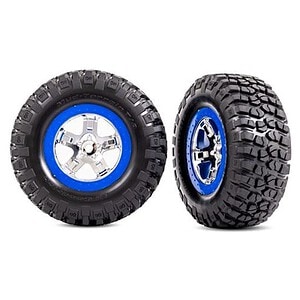 Traxxas Tires and wheels assembled glued