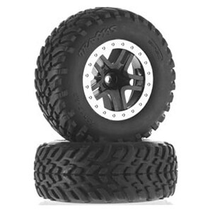 Traxxas Off-Road Tires and STC Split Spoke Wheels for Slash VXL