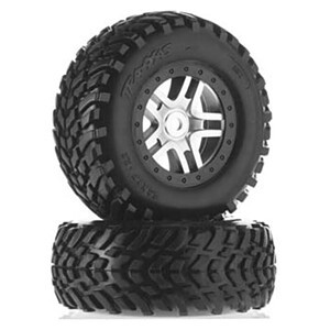 Traxxas Tires and wheels assembled glued (S1 compound)