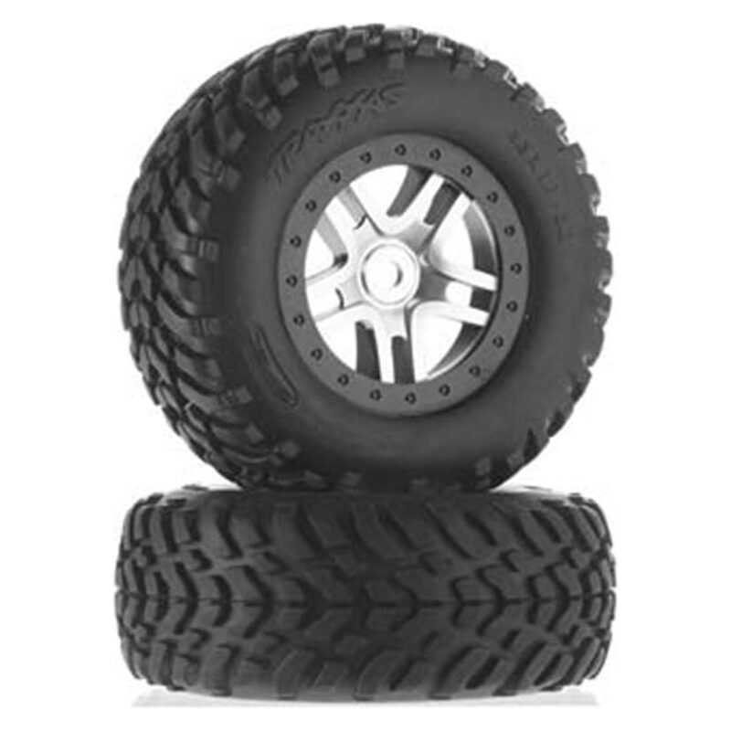 Traxxas Tires & Wheels Glued SCT White Off-Road Racing (Left/Right) TRA5978 - tra5978-jpg Traxxas Tires & Wheels Glued SCT White Off-Road Racing (Left/Right) TRA5978