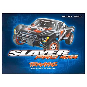 Traxxas Owners manual Slayer Pro 4x4 TRA5999X