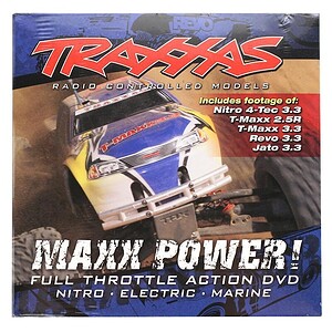 Traxxas DVD Maxx Power! Full Throttle Action (sleeve) TRA6160X