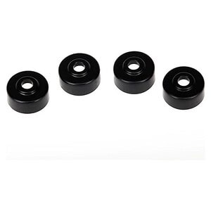 Traxxas Motor caps (4) (black) TRA6234