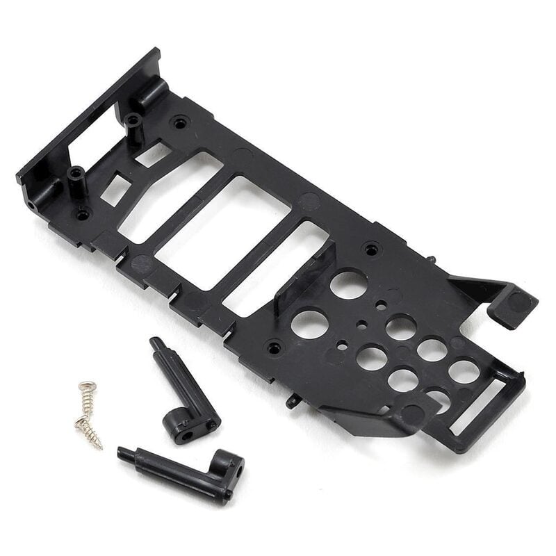 Traxxas Main frame battery holder (1)/ canopy mounting posts (2)/ screws (2) TRA6326 - tra6326-jpg Traxxas Main frame battery holder (1)/ canopy mounting posts (2)/ screws (2) TRA6326