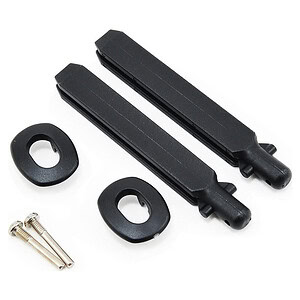 Traxxas Body mount posts (2)/ body post pivot (2)/ screw pins 2.5x18mm (2) TRA6416