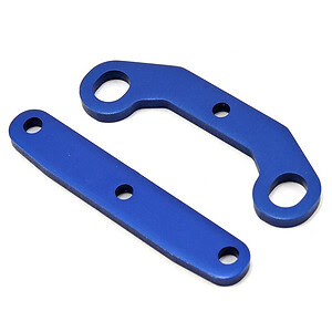 Traxxas Bulkhead tie bars front and rear aluminum (blue-anodized) TRA6423
