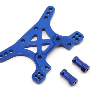 Traxxas Shock tower front 7075-T6 aluminum (blue-anodized) TRA6440
