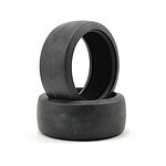 Traxxas Tires slicks (S1 compound) (front) (2)/ foam inserts (2)