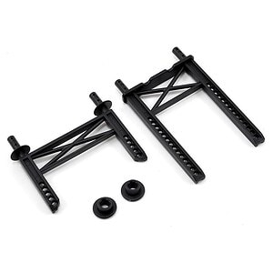 Traxxas Body mounts front and rear body washer rear (2) TRA7216