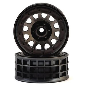 Traxxas Wheels  2.2 Method Race Wheels 105 Beadlock (black chrome beadlock) (beadlock rings sold separately)