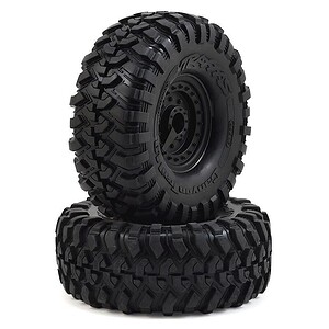 Traxxas Tires and wheels assembled glued (Tactical 1.9 wheels Canyon Trail 4.6x1.9 tires) (2)