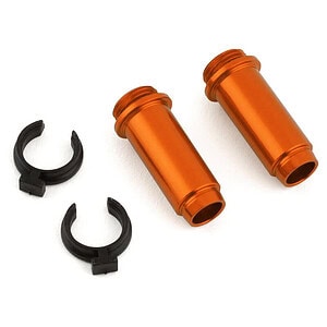 Traxxas GTM Shock Body 6061-T6 Aluminum (Orange) w/Pre-Load Spacers (2) TRA9763-ORNG