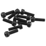 Axial Cap Head 2.6x8mm Black (10) AXIC0023