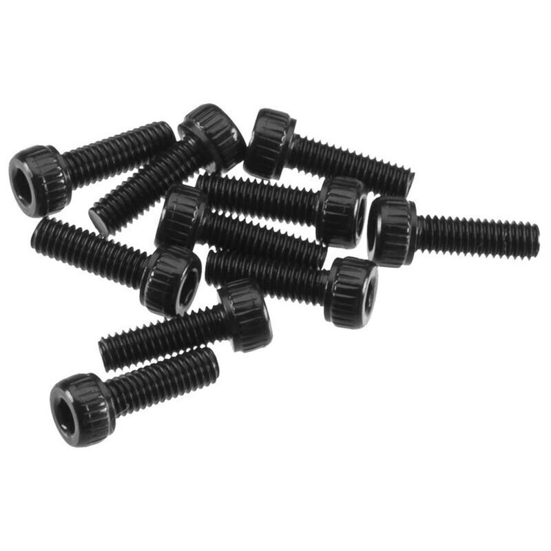 Axial Cap Head 2.6x8mm Black (10) AXIC0023