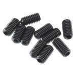 Axial Set Screw M4x8mm Black (10) AXIC0294