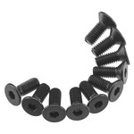 Axial AXA144 Hex Flat Head M3X8mm Black (10) AXIC0118